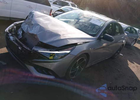 2023 Hyundai Elantra N Line from USA, damaged, VIN KMHLR4AF5PU415309